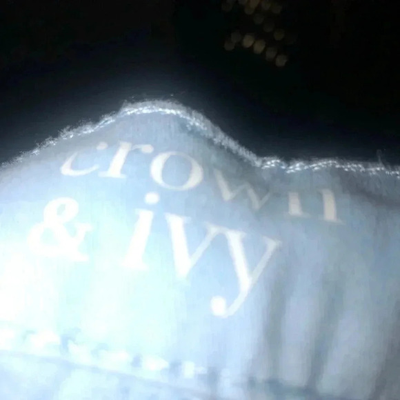 CROWN &IVORY PANTS (jeans)- baby blue sz10 - Picture 4 of 5